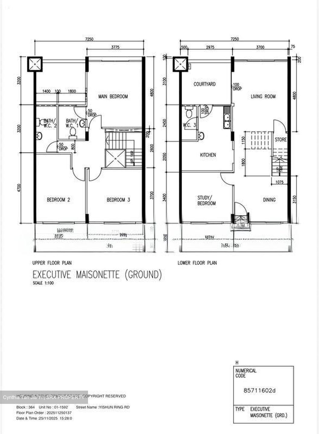 Blk 364 Yishun Glory (Yishun), HDB Executive #567606491
